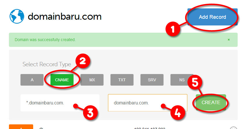 digitalocean-dns-record